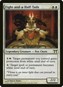 Magic The Gathering MTG EIGHT-AND-A-HALF-TAILS Champions of Kamigawa NM - Picture 1 of 1