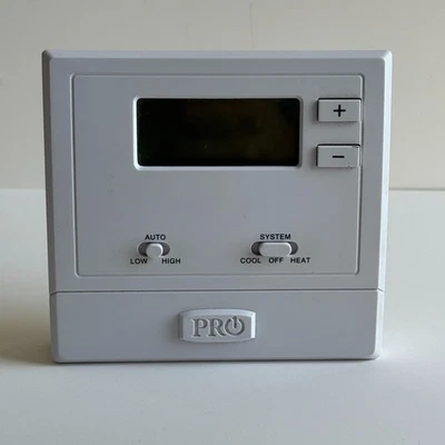 Pro1 Thermostat Model 631W-2 Digital Non Programmable Heating & Cooling Control - Image 1 of 4