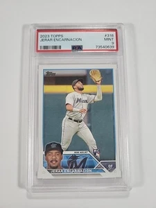 2023 Topps Series 1 Jerar Encarnacion Base PSA 9 Rookie #318 - Picture 1 of 2