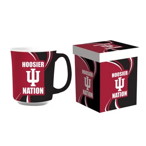 Indiana University, 14oz Ceramic Cup of Awesome with Matching Box - Picture 1 of 1
