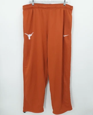 Pantalones Texas Longhorns para Hombres 2XL NCAA Baloncesto Nike Calentamiento Calentamiento Térmico Foto 1 de 4