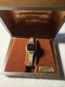 Reloj Pulsera Cuarzo Digital LED Vintage Quartzmatic 24mm - Imagen 1 de 5