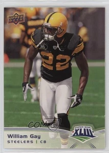 Juego de caja de campeones Upper Deck Super Bowl XLIII 2009 William Gay #38 - Imagen 1 de 3