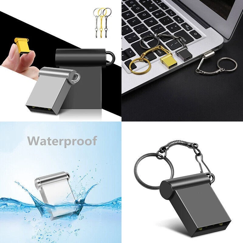 4G 8G 16G 32G Memory U Disk 64G High Speed 2.0 Memoria New Super Mini Metal Usb - Image 1 of 4
