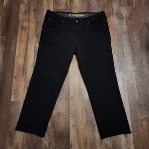 Lee Extreme Motion 44x30 Relaxed Fit Straight Leg Jeans Black - Picture 1 of 8