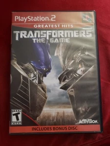 Transformers: The Game Greatest Hits (Sony PlayStation 2 PS2) mit Bonus Disc CIB - Bild 1 von 5
