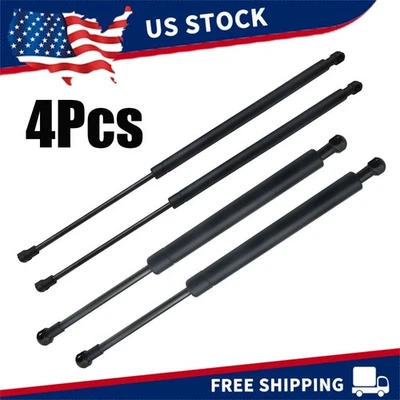 For Lexus GS300 GS430 GS450h Hood+Trunk Lift Support Gas Shocks Struts 4Pcs Foto 1 de 4