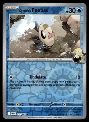 CYNTHIA'S FEEBAS 052/182 COMMON DESTINED RIVALS POKEMON - Image 1 of 4