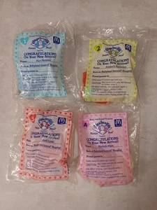 Vtg 1994 McDonalds Toys Cabbage Patch Kids Set Of 4 SEALED NEW #1-#4 Happy Meal - Picture 1 of 2