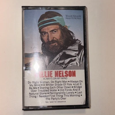 Willie Nelson Always on My Mind Audio Cassette 1992 CBS Records PREOWNED - Image 1 of 4