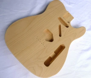 Corpo chitarra Tele stile vintage 2 pz ontano giunto centrale incompiuto 1,9 kg - Foto 1 di 17