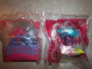 (2) Neu/Versiegelt McDonalds Spielzeug - Littlest Pet Shop #2 Koala & #4 Sunil Nevla - Bild 1 von 1