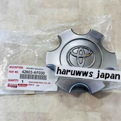 Tapacubos central Sequoia 42603-AF030 genuino nuevo OEM Toyota 2004 Tundra 2005-2007 Foto 1 de 4
