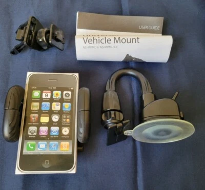 New Insignia Vehicle Mount  iPhone, Samsung, Fits Most Smartphones NS-MVMU5 - Image 1 of 2