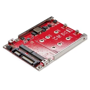 StarTech Dual M.2 to SATA Adapter M.2 Adapter for 2.5" Bay RAID - Picture 1 of 3