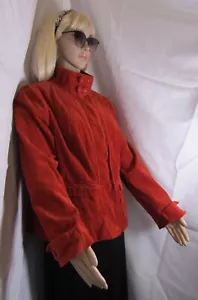 Jacket – Corduroy - Jacket By Merona – Size XXL – Fire Orange - (SC700-110) - Picture 1 of 22