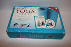 Kit de boîte complète de cours de yoga Gary Bromley livre d'entraînement/DVD/tapis de haute qualité