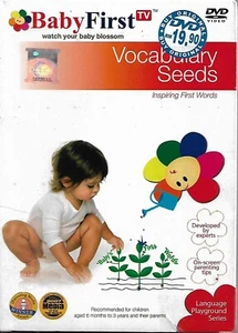 Baby First Language Playground Series DVD Vocabulary Seeds Inspiring First Words - Imagen 1 de 8