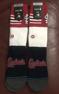 st louis cardinals TEAM SOCKS (2 Pairs) STANCE Large - Picture 1 of 3