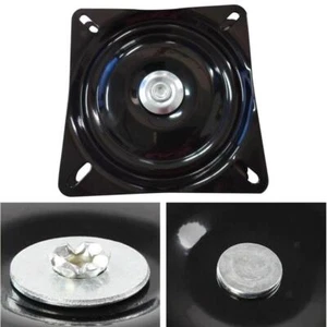 Iron Seat Swivel Base Lazy Susan Hardware Bar Stool Swivel Plate Replacement - Picture 1 of 5