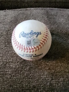 MLB AUTHENTICATED OMLB Game Used Ball Howie Kendrick Kyle Gibson - Picture 1 of 5