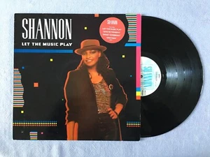 RARE SHANNON ORIGINAL 1984 12" LP - LET THE MUSIC PLAY *NEAR MINT* - Picture 1 of 11