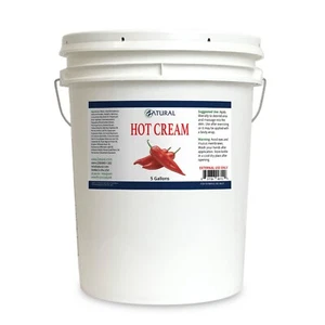 Heiße Creme | 5 Gallonen Großpackung | Heizende und Kühlende Massagecreme - Bild 1 von 7