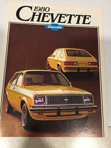 Chevette von Chevrolet 1980.  Original Showroom Prospekt GM Canada - Bild 1 von 2