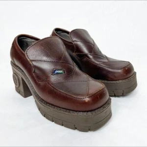 Y2K vintage platform POD loafers - Picture 1 of 5