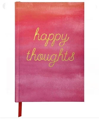 CR GIBSON JOURNAL AGENDA PINK "HAPPY THOUGHTS" 160 PAGES NEW - Image 1 of 2