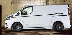 Calcomanías gráficas laterales deportivas Ford Transit Custom SWB LWB Van - Imagen 1 de 1