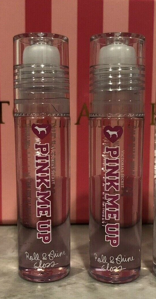 Victoria's Secret Pink Me Up Roll And Shine Gloss Lot of 2 Citrus Pop NEW - Image 1 of 1