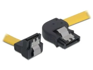 Conector de cable SATA en ángulo izquierdo > abajo amarillo 30 cm - Imagen 1 de 1