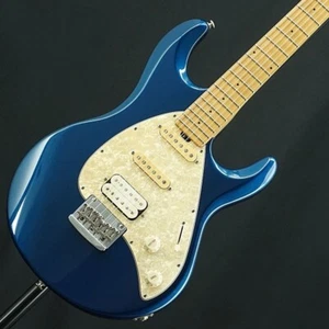 MUSICMAN Silhouette Special HSS Hardtail Used Alder body Blue Pearl w/Hard case - Picture 1 of 11