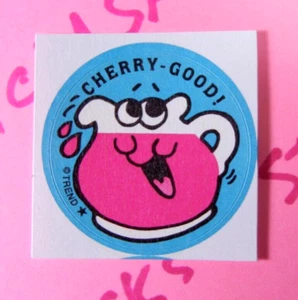 Cherry Punch Scented Cherry Good! Trend Scratch & Sniff Retro Sticker - Picture 1 of 3