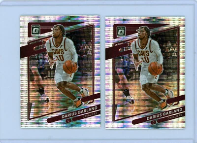 🔥 2 - DARIUS GARLAND 2021-22 DONRUSS OPTIC PRIZM SILVER PULSAR HOLO # 65 - Image 1 of 2
