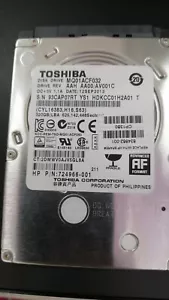 Hdd Toshiba MQ01ACF032 Usato 320gb - Imagen 1 de 2