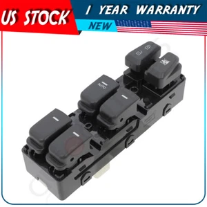 Interruptor de ventana principal delantero izquierdo lado del conductor para Hyundai Sonata 2011-2015 - Imagen 1 de 5