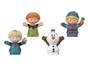 "Frozen" Disney Little People Figuren Fisher-Price 4 Stück Elsa Anna Olaf Kristof - Bild 1 von 4