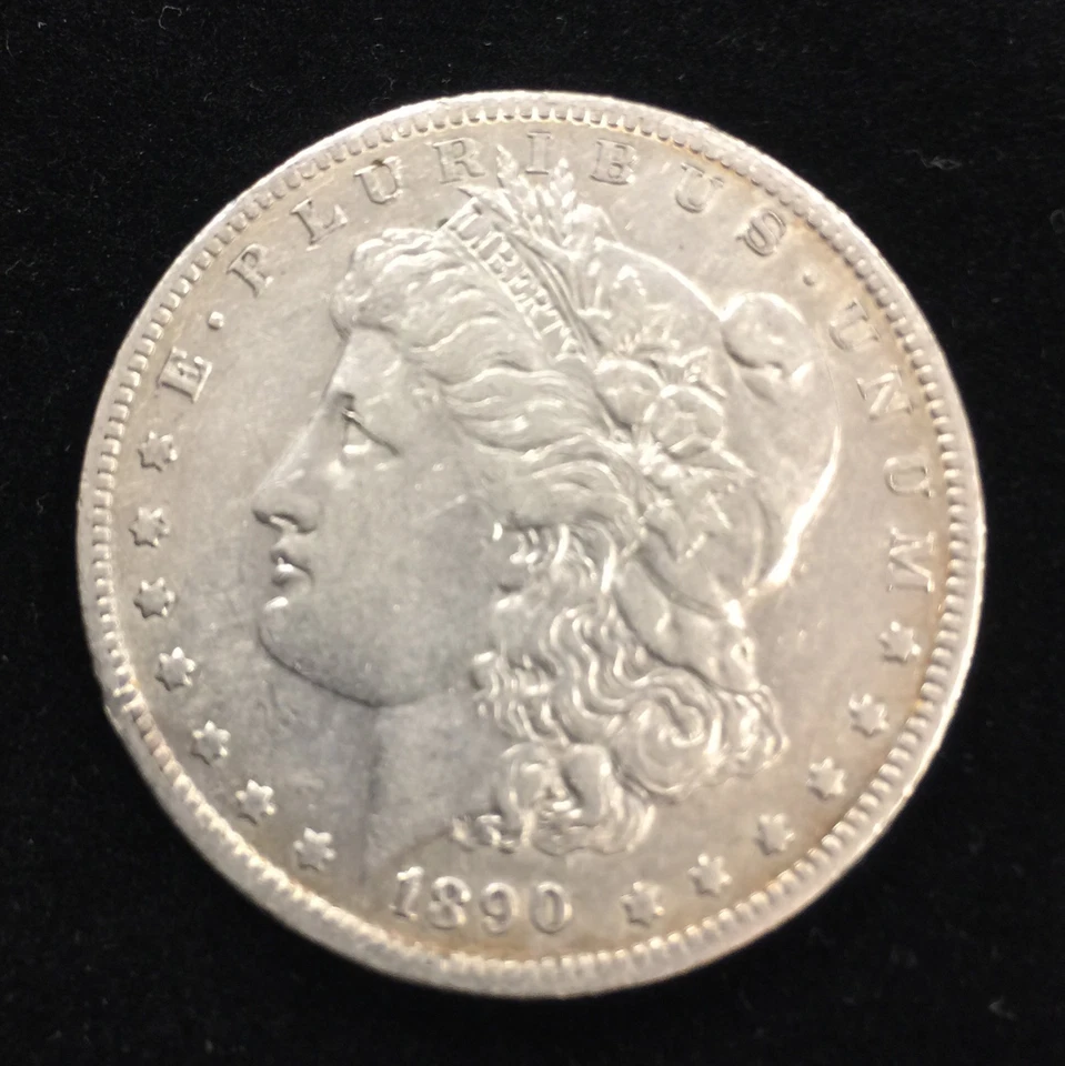 Error 1890-O Morgan Silver Dollar (#9353) Shallow Depression Area on Bottom - Image 1 of 2