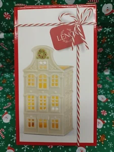 Lenox beleuchteter Kanalhauskranz Windlicht - Bild 1 von 8