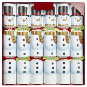 Racing Snowman Crackers 6pk - Picture 1 of 2