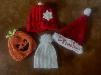 Baby Hats Boy/Girl Halloween, Christmas - Image 1 of 4