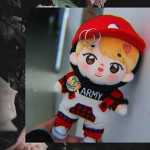 20cm KPOP Bangtan boys Plush Pearl RM Namjoon Doll Stuffed Toy【no clothes】 - Picture 1 of 6