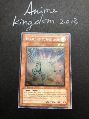 USA Seller Yugioh Herald Of Purple Light EOJ-EN019 Ultimate Rare 1st Edition VLP - Image 1 of 4
