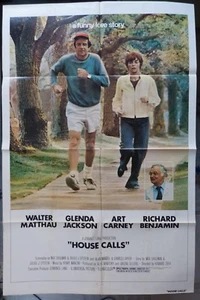 House Calls Movie Poster,Año 1978,27 x 41, Original, Walter Matthau /1 - Imagen 1 de 8