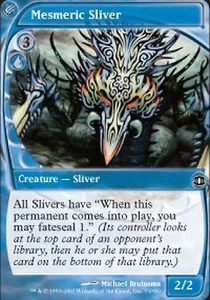 *MRM* ENGLISH 4x Slivo�de mesm�rien (Mesmeric Sliver) MTG Future Sight - Picture 1 of 1
