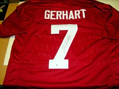 CAMISETA FIRMADA POR BECKETT/CERTIFICADO DE AUTENTICIDAD TOBY GERHART STANFORD CARDINAL, VIKINGS ÚLTIMA Foto 1 de 2