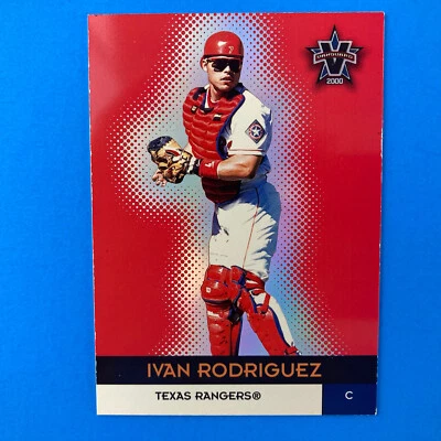 Ivan Rodriguez 2000 Pacific Vanguard Card #47 MLB Texas Rangers - Image 1 of 2