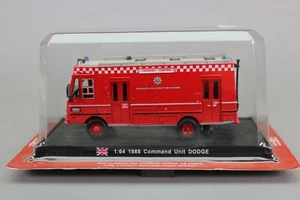 ZT057 Camion pompiers monde 128 1/64 1988 Command Unit Dodge Royaume Uni  - Bild 1 von 6